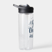 Ein Geschenk so einzigartig wie du Trinkflasche (Rechts)