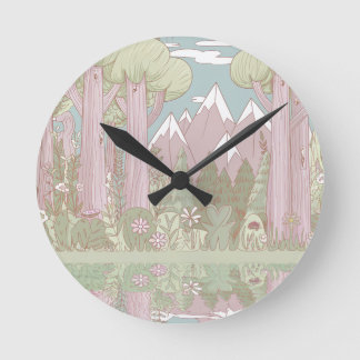 Ein Geschenk voller Aufrichtigkeit, Kissen Runde Wanduhr