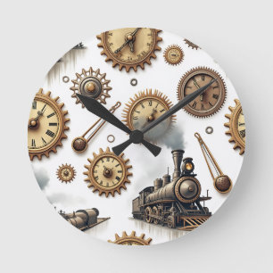 Ein Geschenk voller Aufrichtigkeit Runde Wanduhr