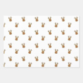 Ein Geschenk vom Weihnachtsfest Niedlich Geschenkpapier Set (Vorderseite)