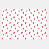 Ein Geschenk vom Weihnachtsfest Niedlich Geschenkpapier Set (Vorderseite 3)