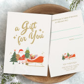 Ein Geschenk vom Weihnachtsmann