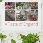 Ein Geschmack Englands Geschirrtuch (Gefaltet)