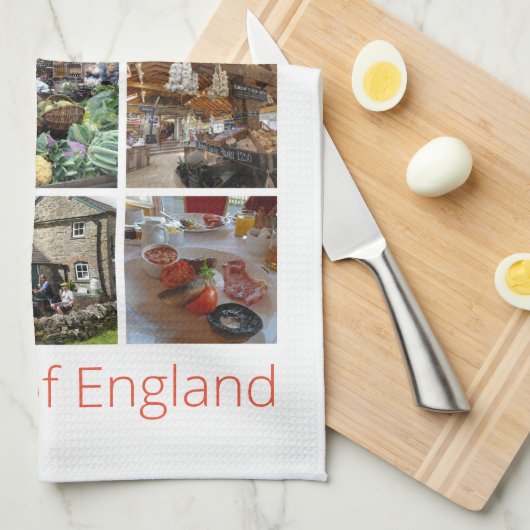 Ein Geschmack Englands Geschirrtuch (Viertel Falte)