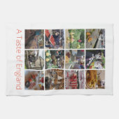 Ein Geschmack Englands Geschirrtuch (Horizontal)