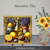 Ein Geschmack Italiens, Fliesengeflecht, große Fli Fliese