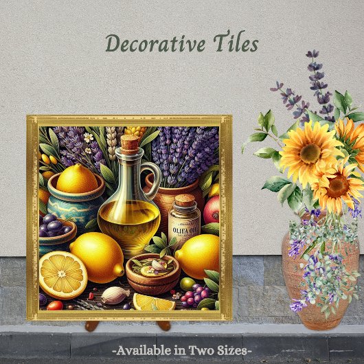 Ein Geschmack Italiens, Tile by Tile Fliese