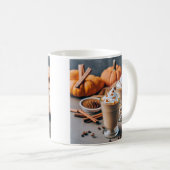 Ein Geschmack von Autumn Pumpkin Gewürz Latte Deli Kaffeetasse (VorderseiteRechts)