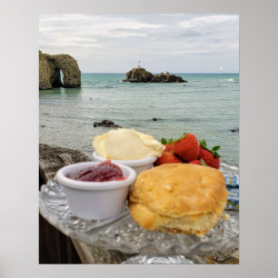Ein Geschmack von Cornwall Poster