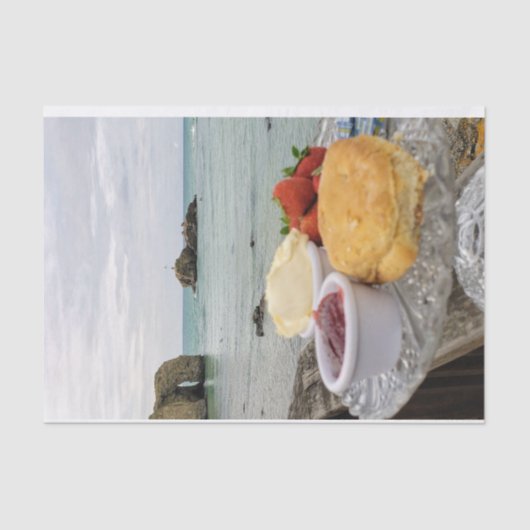 Ein Geschmack von Cornwall Seidenpapier (Vorderseite)