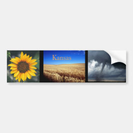 Ein Geschmack von Kansas Autoaufkleber