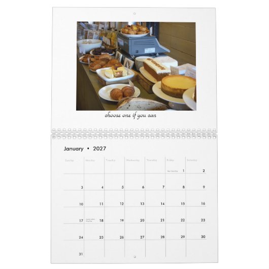 Ein geschmackvoller Kalender 2009 (Jan 2027)