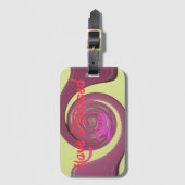 Ein gesegnetes Dankeschön Gepäckanhänger (Vorderseite Vertikal)