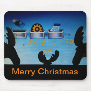Ein gesegnetes frohes Weihnachten – Ein festliches Mousepad