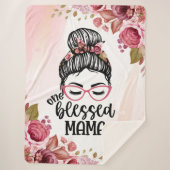 Ein gesegnetes Mama Sherpadecke (Vorderseite)