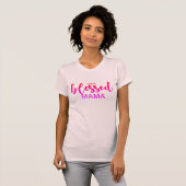 ein gesegnetes Mutter-Shirt T-Shirt (Vorne ganz)