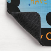 Ein gesegnetes Weihnachten - ein festes digitales Mousepad (Ecke)