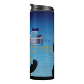 Ein gesegnetes Weihnachten - ein festes digitales Thermosbecher (Nach rechts gedreht)