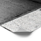 Ein Gesicht der "Vierseitigen Pyramide" Skulptur i Poster (Ecke)