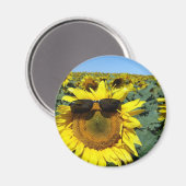 Ein Gesicht in der Menge Magnet (Vorderseite/Rückseite)