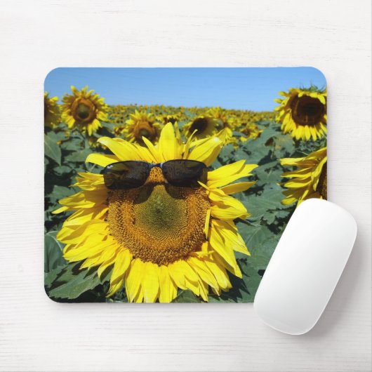 Ein Gesicht in der Menge Mousepad (Mit Mouse)