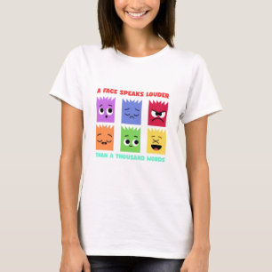 Ein Gesicht spricht lauter T-Shirt