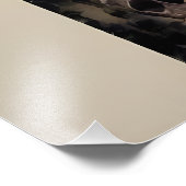 Ein Gesicht zwischen den Welten Fotodruck (Ecke)