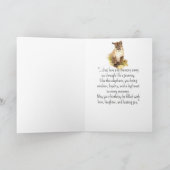 Ein gespenstisches Ambiente zum Geburtstag Karte (Innenseite)