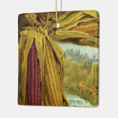 Ein gesunder Erntedank; Indischer Mais und Hystack Keramikornament (Links)