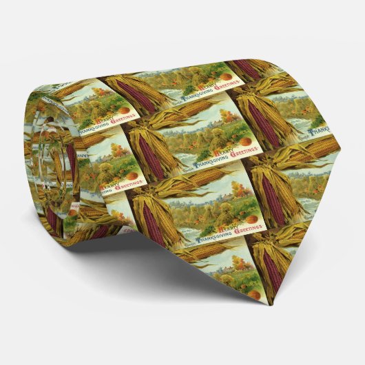 Ein gesunder Erntedank; Indischer Mais und Hystack Krawatte (Gerollt)