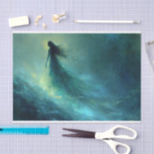 Ein gesunder Wassergeist Seidenpapier (Handwerk)