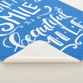 Ein gesundes Lächeln ist ein schönes Lächeln Sherpadecke (3/4)