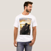 Ein geteilter Gebets-Vater-Sohn T-Shirt (Vorne ganz)