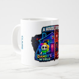Ein geteiltes Haus - Roblox Dndys Wrld gegen Tierk Jumbo-Tasse