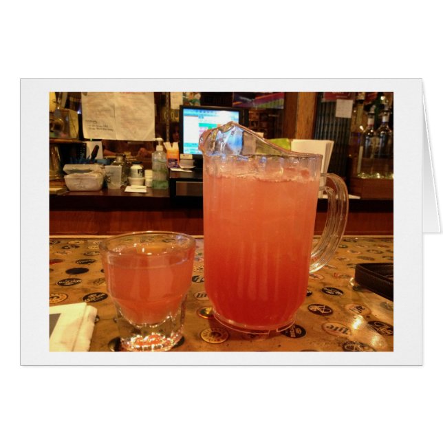 EIN GETRÄNK WIRD IHNEN HELFEN ZU VERGESSEN "50" (Vorderseite (Horizontal))