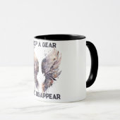 Ein Getriebe fallen lassen und verschwinden, Motor Tasse (VorderseiteRechts)