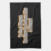 "Ein Gewinner zu sein" Niedliches Design. Jetzt ka Geschirrtuch (Vertikal)