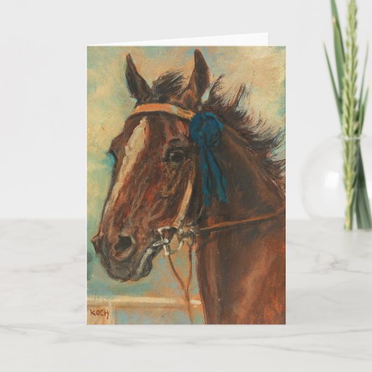 Ein Gewinnpferd | Ludwig Koch Karte (Vorderseite)