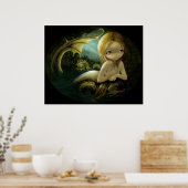 Ein gewisser Glanz des Lichts - die Kunst der Meer Poster (Küche)