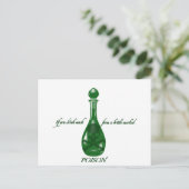 Ein Giftkhalice für Alice Postkarte (Stehend Vorderseite)