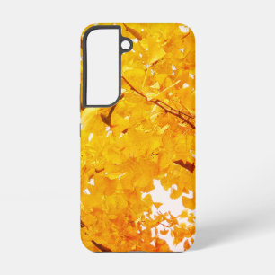 ein Ginkgo-Baum, der den Herbst umfasst Samsung Galaxy Hülle