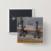 Ein Gitter Button (Vorne & Hinten)