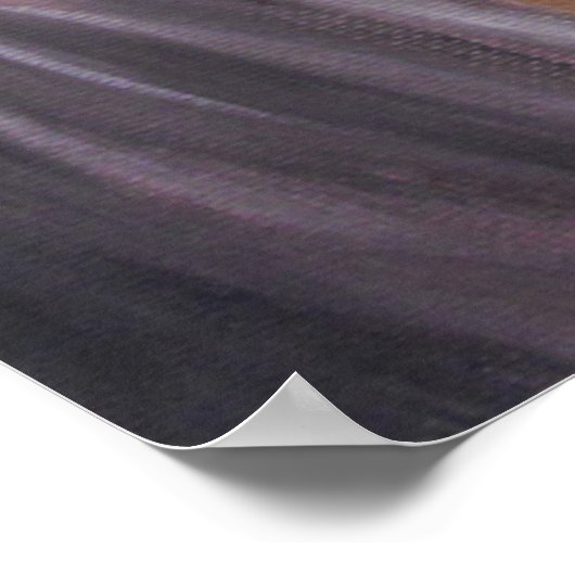 Ein glamouröses Flapper Gal Poster (Ecke)