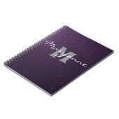 Ein glamouröses Monogramm-Notebook für sie Notizblock (Linke Seite)