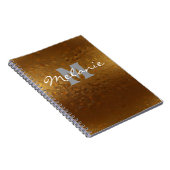 Ein glamouröses Monogramm-Notebook für sie Notizblock (Rechte Seite)
