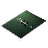 Ein glamouröses Monogramm-Notebook für sie Notizblock (Linke Seite)