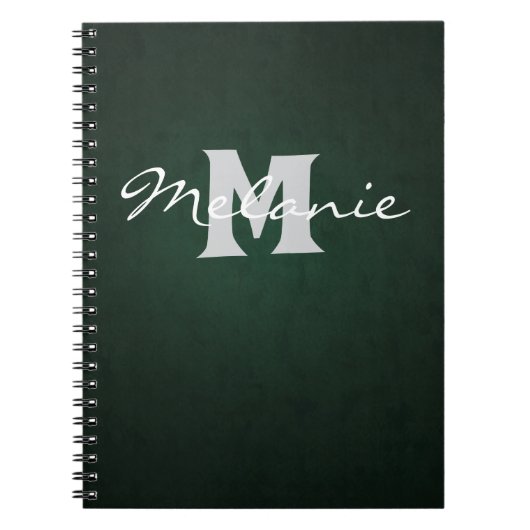Ein glamouröses Monogramm-Notebook für sie Notizblock (Vorderseite)
