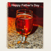 Ein Glas Bier für den Vatertag Planer (Vorderseite)