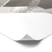 Ein Glas grünes Wasser Poster (Ecke)