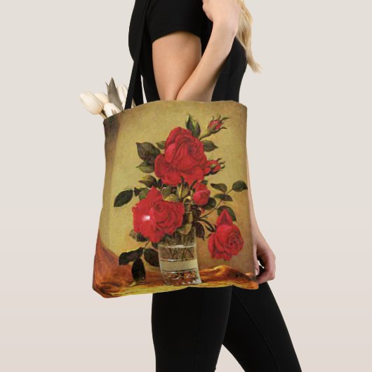 Ein Glas Rose, Kunst, Tasche (Von Nahem)